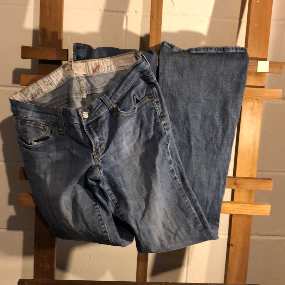 Shoo low rise boot cut jeans size 26